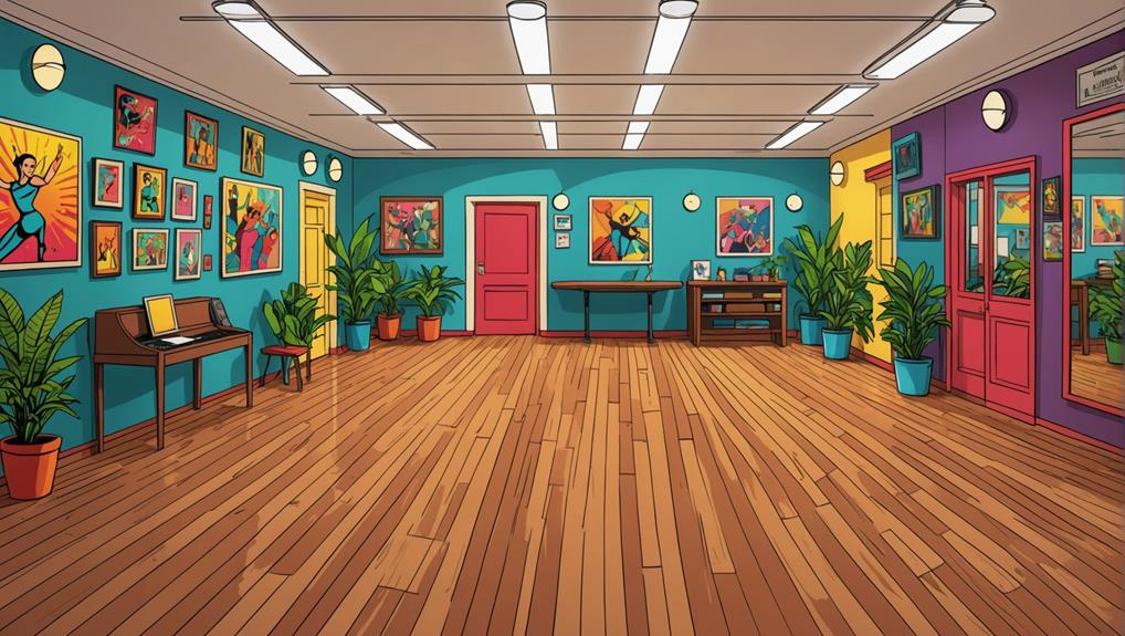 create engaging dance studio website