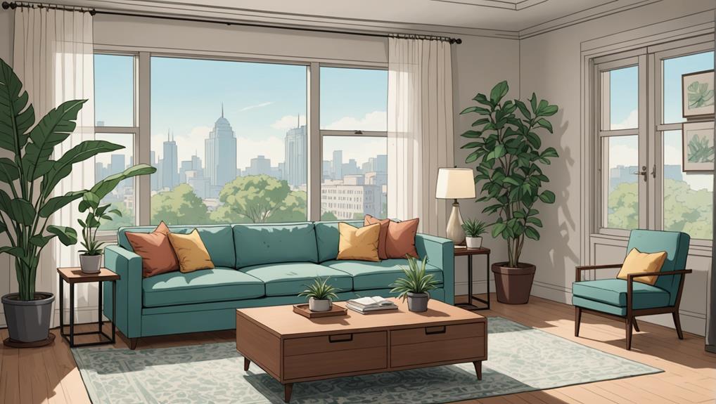 creating soothing visual atmosphere