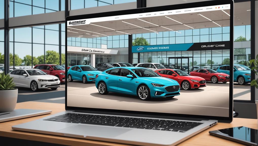engaging car dealership websites