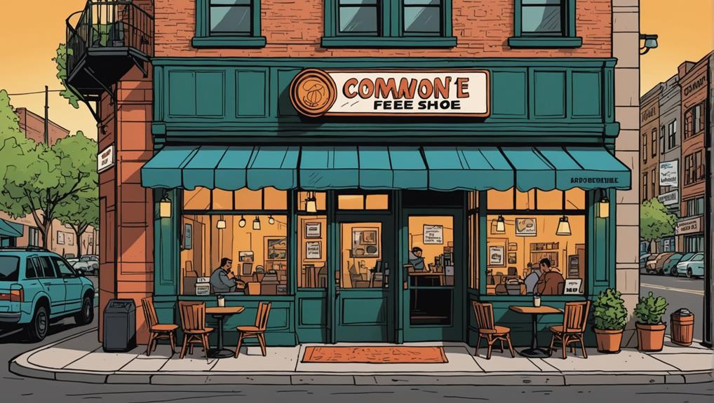 local coffee shop website