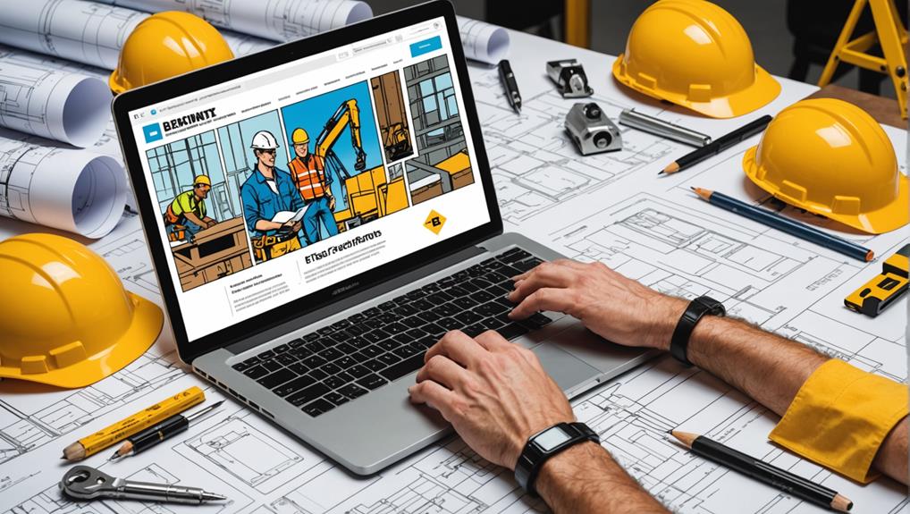 promoting construction business online