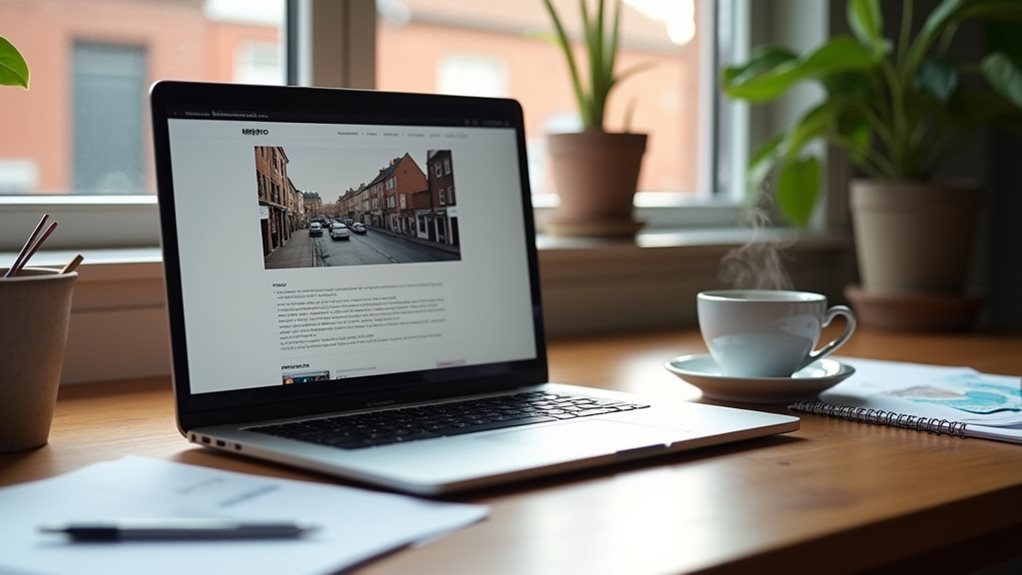 cheadle heath landing page design