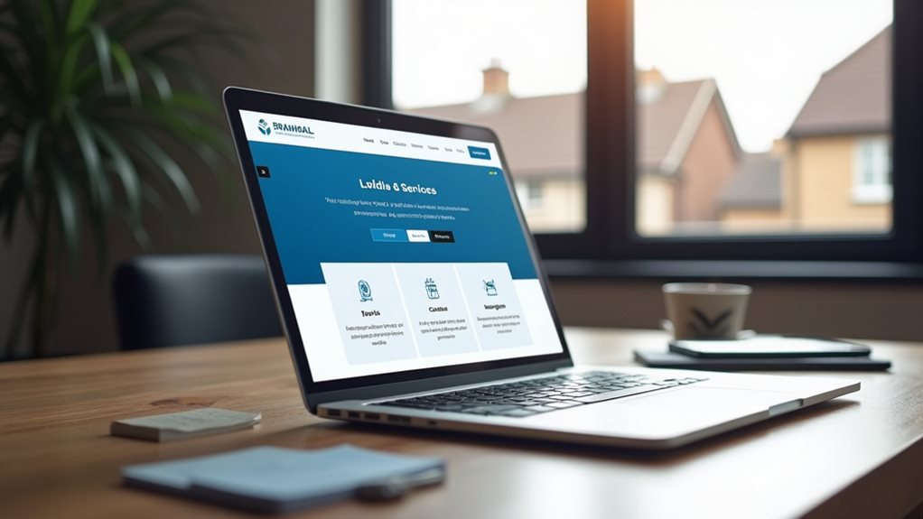 emergency services landing page