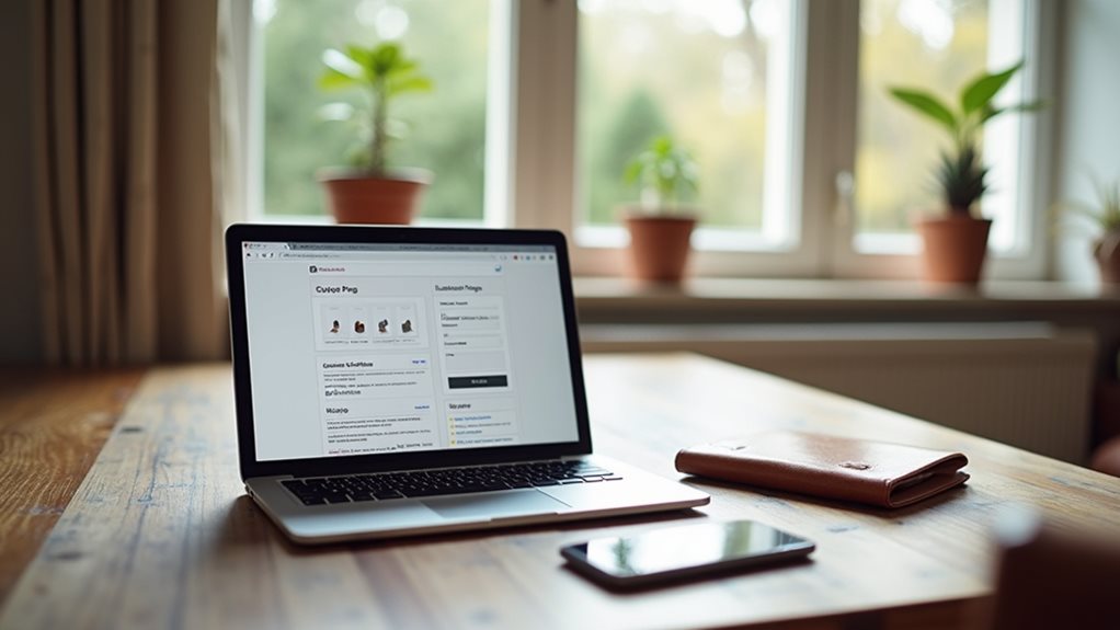 high impact landing page design