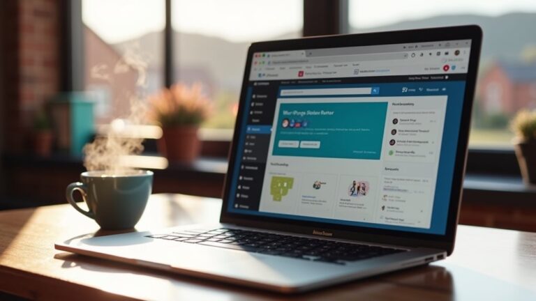 reddish wordpress website design
