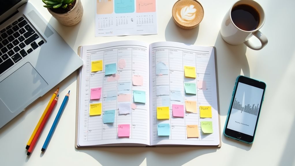 content themes and scheduling