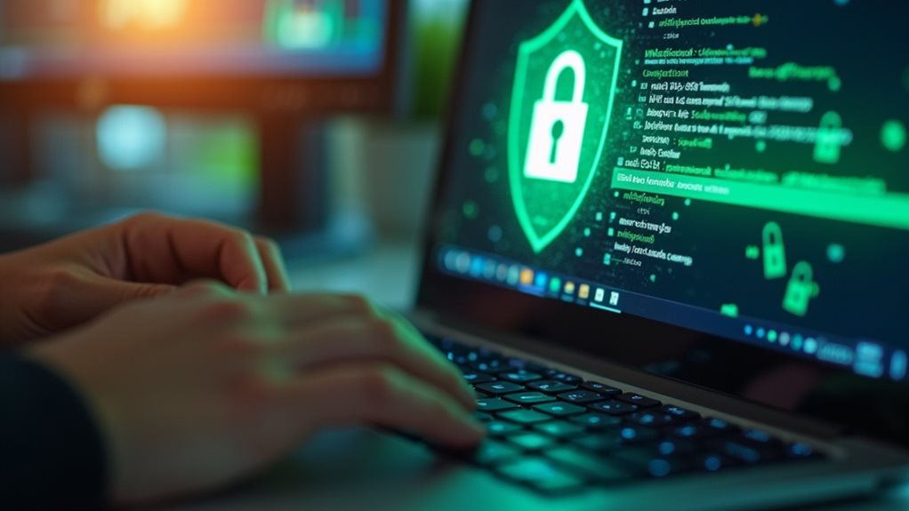 secure connection with encryption