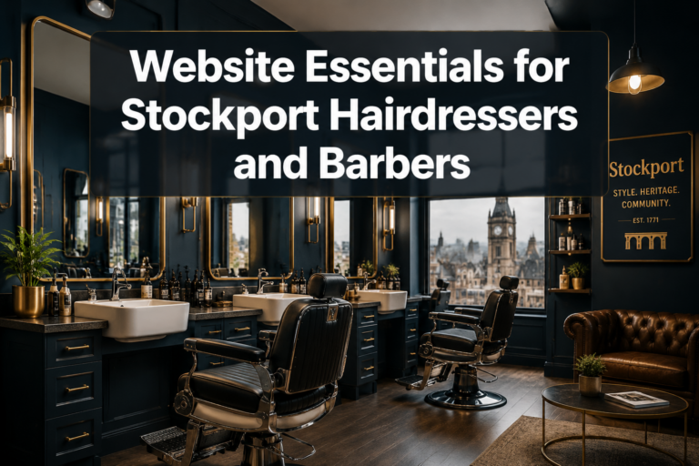 Website Essentials for Stockport Hairdressers and Barbers