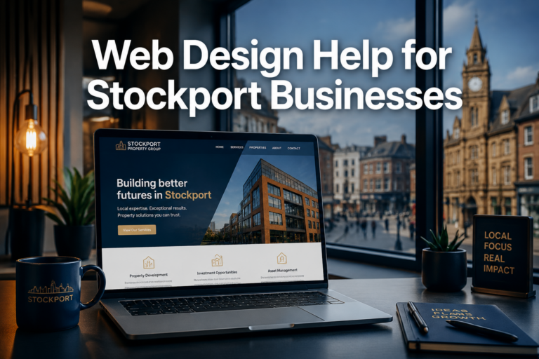 web design help Stockport businesses